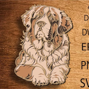 Berner Sennenhund Multilayer SVG