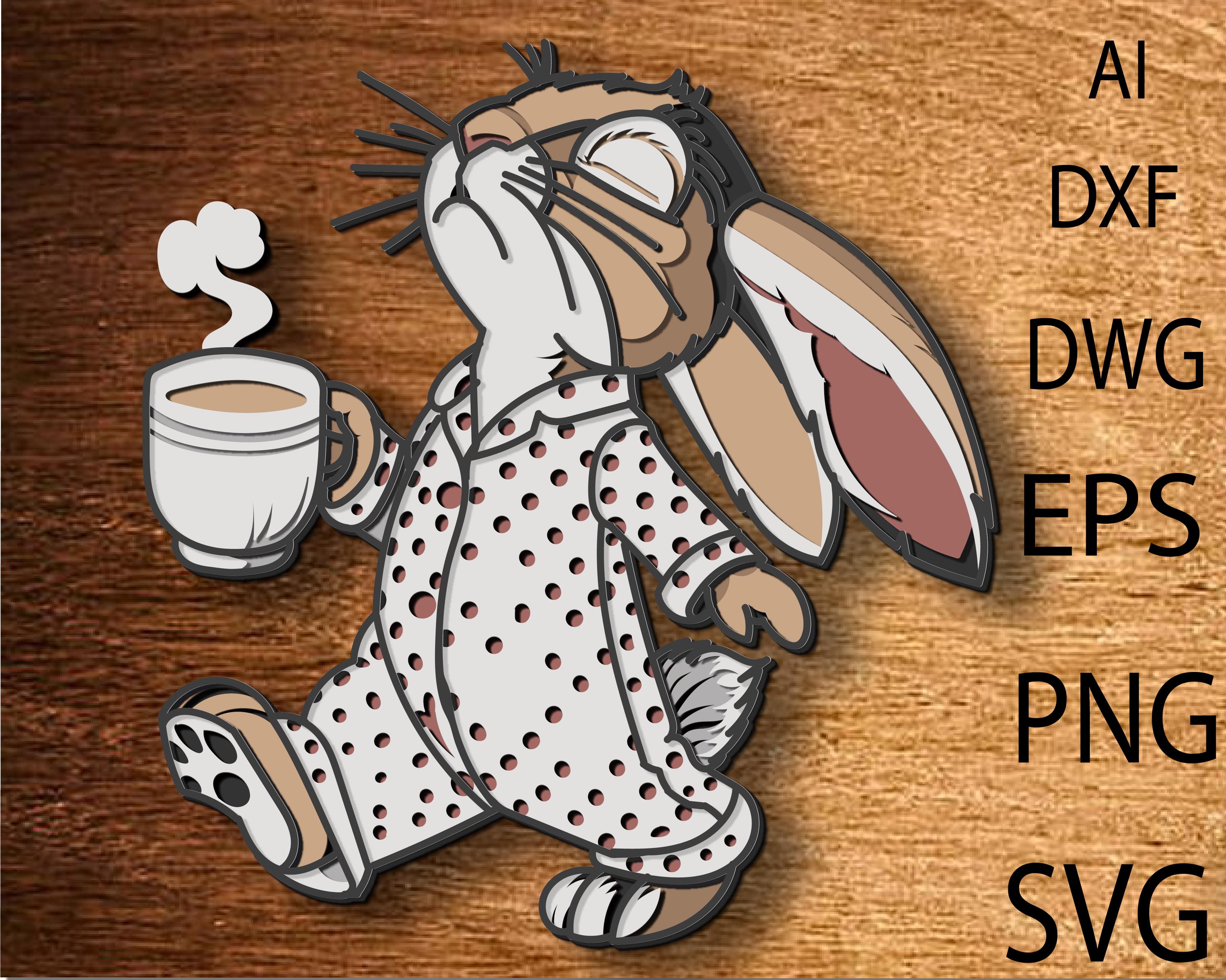 ②Rabbit-PaperCutting- Gridded Paper Pad - 17