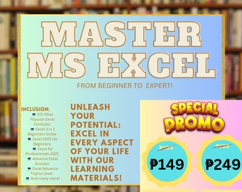 MASTER MS EXCEL (From Beginner to Expert - Member Lifetime Access)