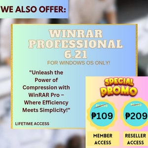 WinRar Professional 6.21 (Windows) (Lifetime/Member Access)