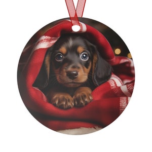 Christmas Puppy Christmas Tree Ornament