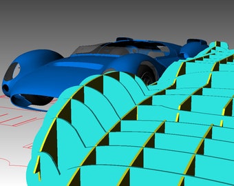 SHELBY MONACO King Cobra blueprint body buck