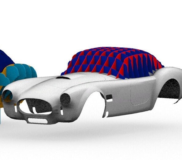 Miniature Bang 1/43 - Ford AC Cobra 1964 - Gris Métallisé - Neuve Sous Boîte