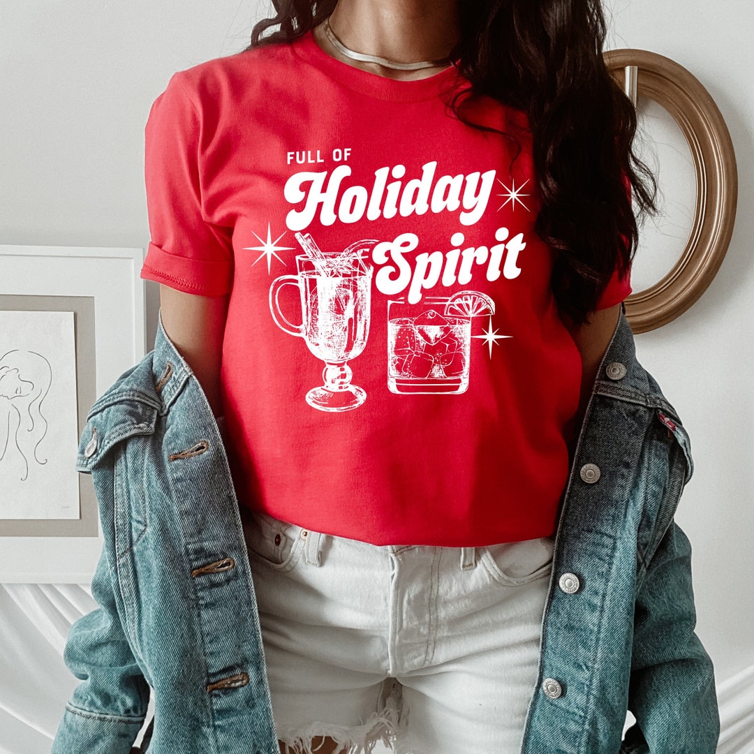 Full of Holiday Spirit, Holiday Spirit Svg, Holiday Spirit EPS