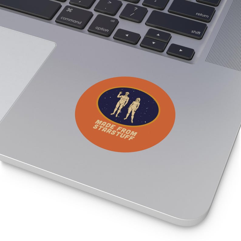 Starstuff Vinyl Sticker - Pioneer Plaque Inspired Space Decor image 3