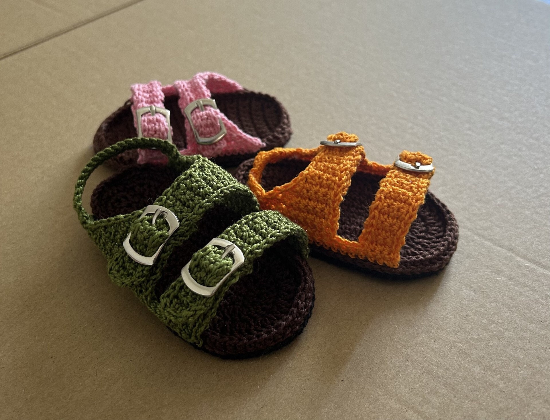 Uncinetto bambino sandali Etsy Italia