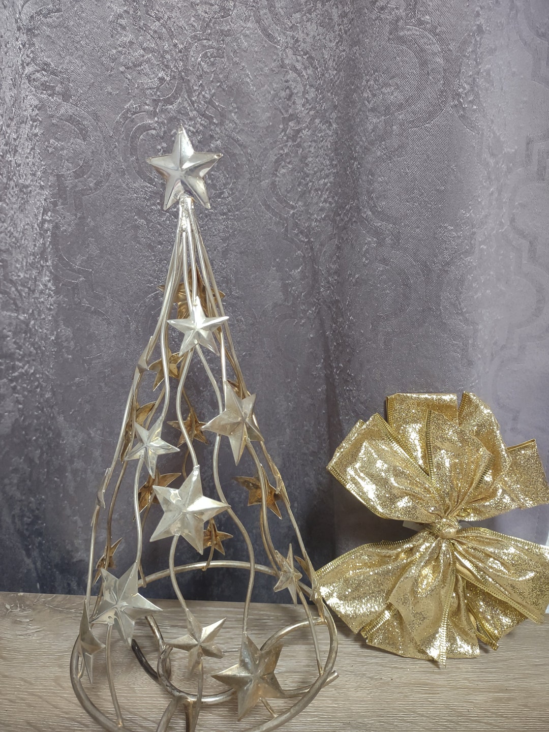 Vintage Metal Christmas Tree 