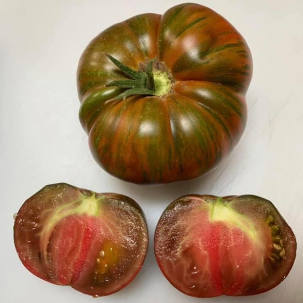 Chocolate Stripes Tomato Seeds