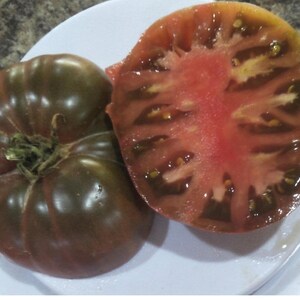 Black Brandywine (Weaver&#39;s Variety) Tomato Seeds | Heirloom | Organic