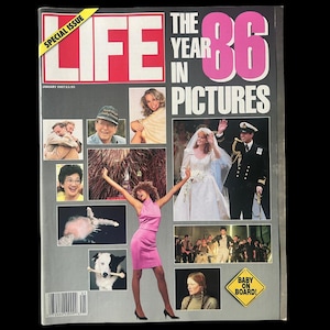 LIFE MAGAZINE: Året i bilder 86 | Januari 1987 | Tom Cruise | Halleys komet | Challengerkatastrofen | Tjernobyl |