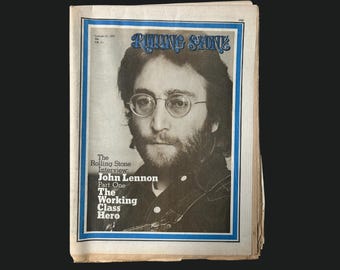 雑誌「ローリングストーン」の表紙、ジョン・レノン - ヴィンテージ