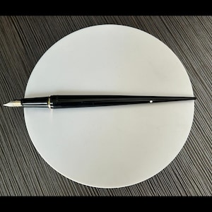 SHEAFFER White Dot Fountain Pen | Triumph-Style Nib | Cartridge Pen | Gold-Colored Stainless Steel | Brand New Condition