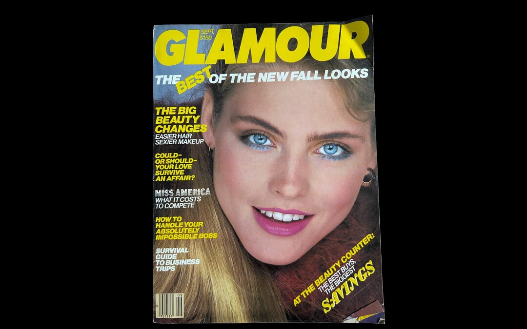 1980 GLAMOUR Magazine | Cover: Kim Alexis | Beverly Johnson | Lynda
