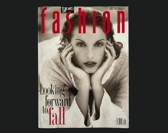 1993 TORONTO LIFE FASHION | Cover: Malla | September 1993 | Toronto Fashion Magazine | 90s Fashion | 1993 Fashion Magazine