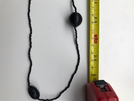 Vintage Flapper-Era Bakelite-Inspired Beaded Neck… - image 7