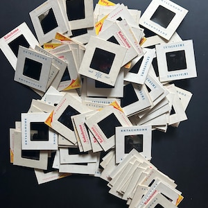Vintage KODACHROME Slides | Choose How Many | Vintage Slides | Found Photos | Vintage Ephemera | Collage Art | Altered Art | Junk Journaling