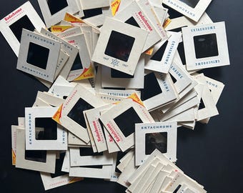 Vintage KODACHROME Slides | Choose How Many | Vintage Slides | Found Photos | Vintage Ephemera | Collage Art | Altered Art | Junk Journaling
