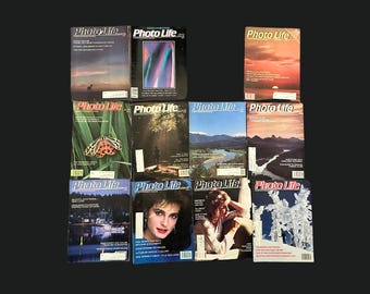 1986 PHOTO LIFE Magazine | 11 Issues Available | Vintage Photography Magazines | Wildlife & Nature Photography Tips | Collectible Issues