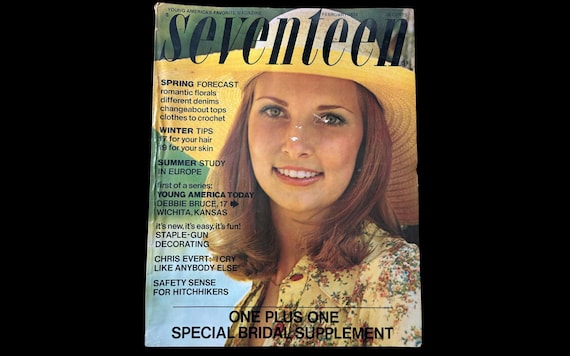 1974 SEVENTEEN Magazine | Cover: Debbie Bruce | February 1974