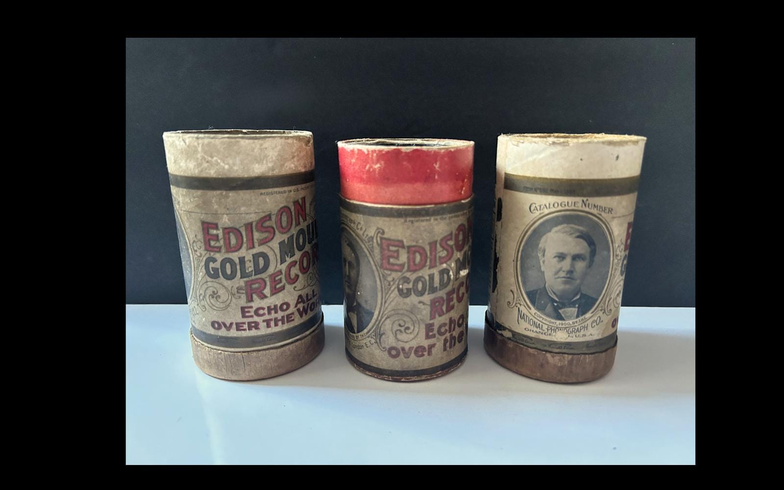 Phonograph Wax Cylinder - Etsy