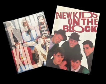 1989/90 NKOTB CONCERT PROGRAMS Lot | 1989 Hangin’ Tough Tour & 1990 Magic Summer Tour | New Kids On The Block Memorabilia