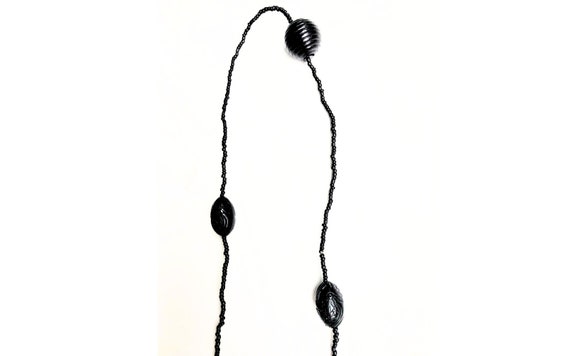Vintage Flapper-Era Bakelite-Inspired Beaded Neck… - image 8