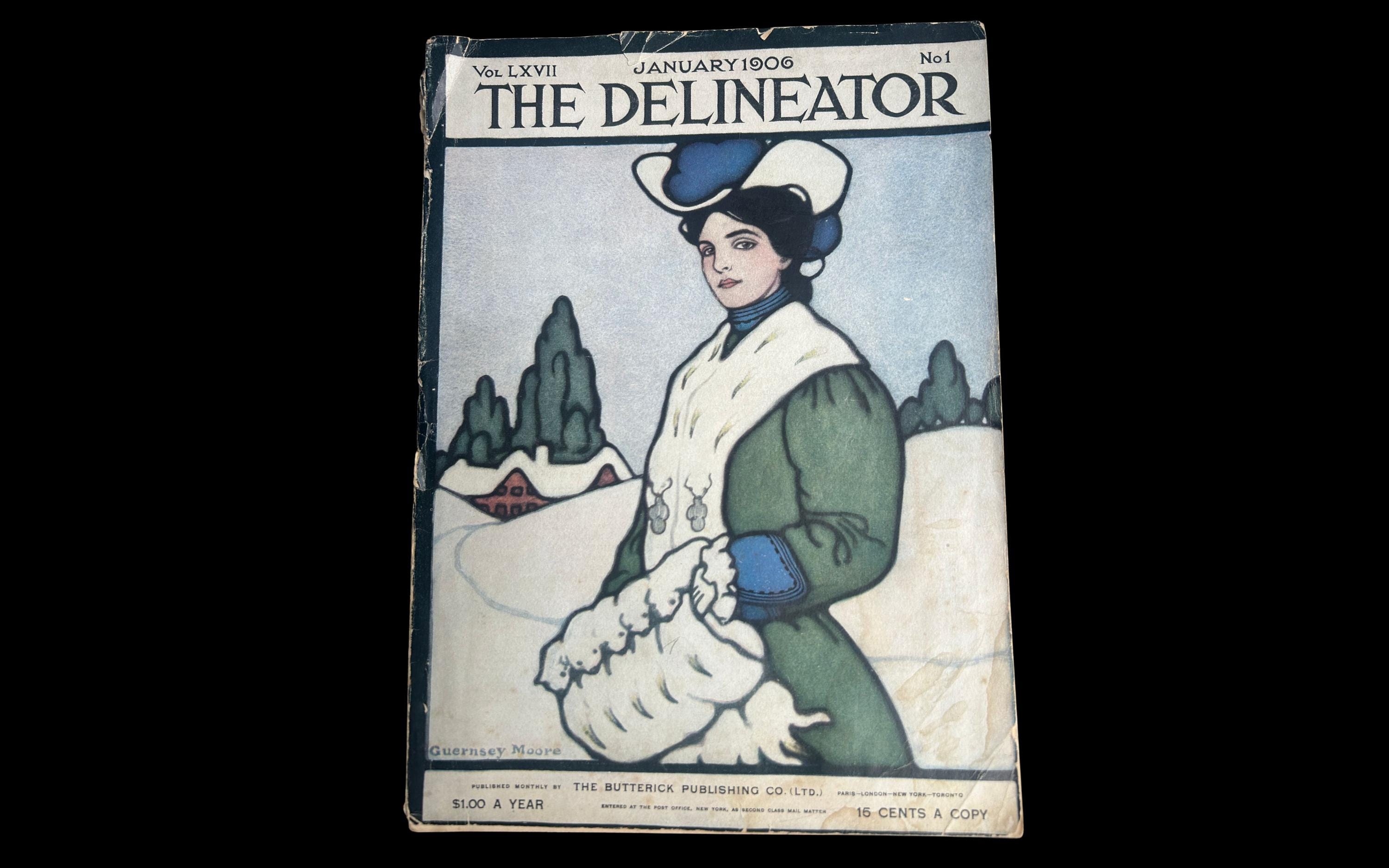 Vintage Delineator Magazine - Etsy