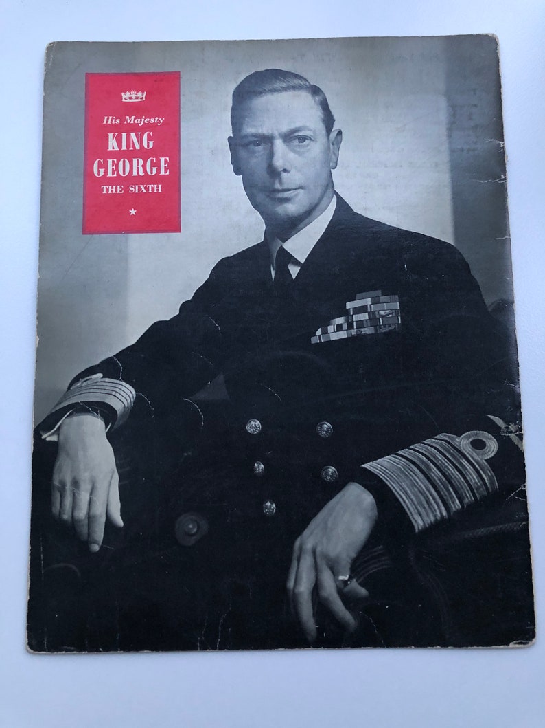 1949 Royal Collectible Book Set Queen Mary, King VI, Duke of