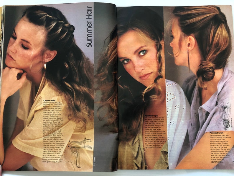 1981 Glamour Magazine I Beverly Johnson Cover I Glamour Magazine May