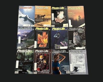 1985 PHOTO LIFE Magazine | 12 Issues Available | Vintage Photography Magazines | Wildlife & Nature Photography Tips | Collectible Issues