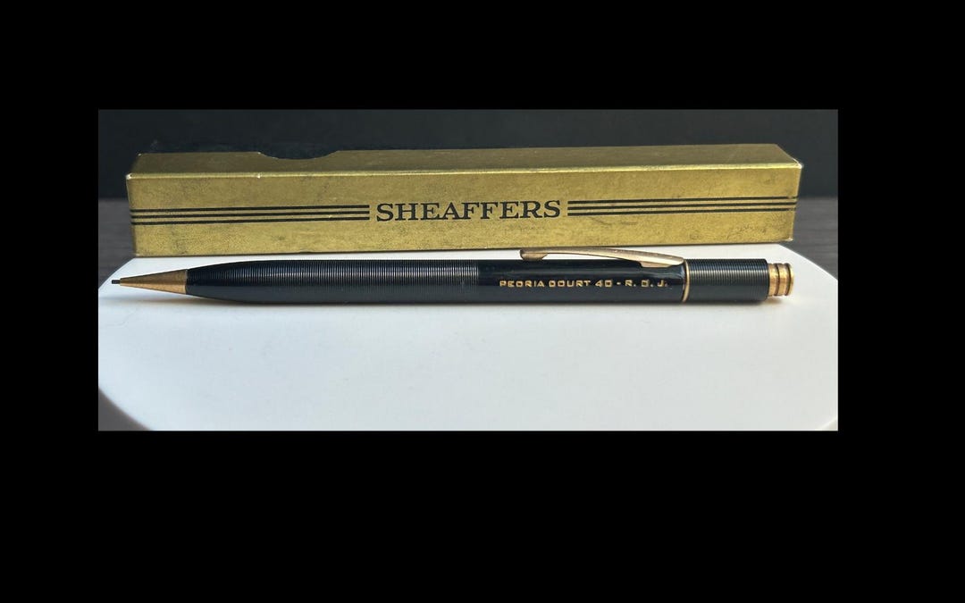 Sheaffer Fine Line 1940s SHEAFFER'S Continuous Feed Fineline Pencil With Original Box ...