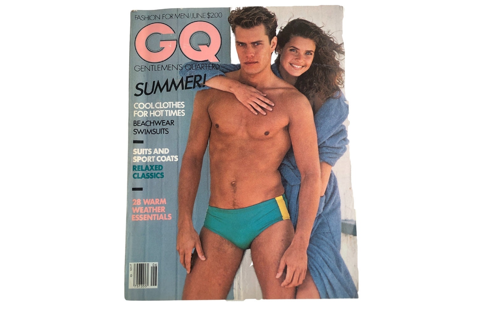 Vintage GQ coverRetro fashion