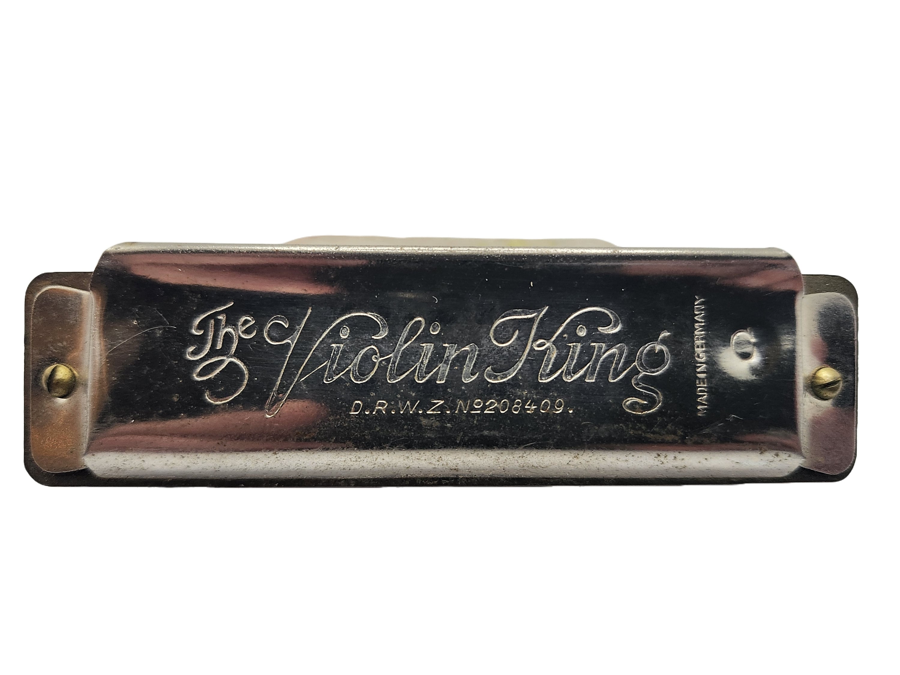 1920s Antique Harmonica - the Violin King - Artists Band