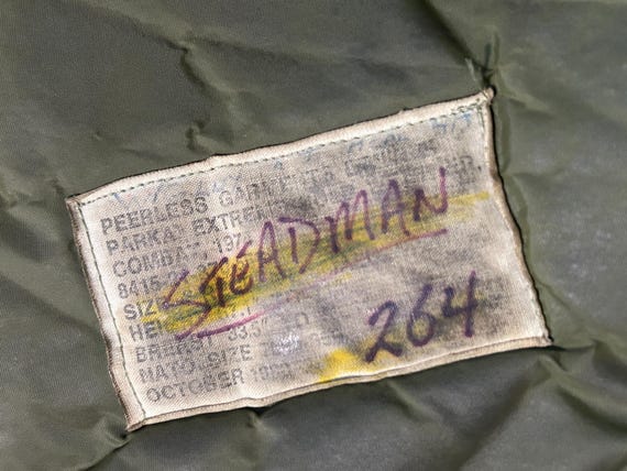 1974 Canadian Army Extreme Cold Weather Parka | Size 4 Regular