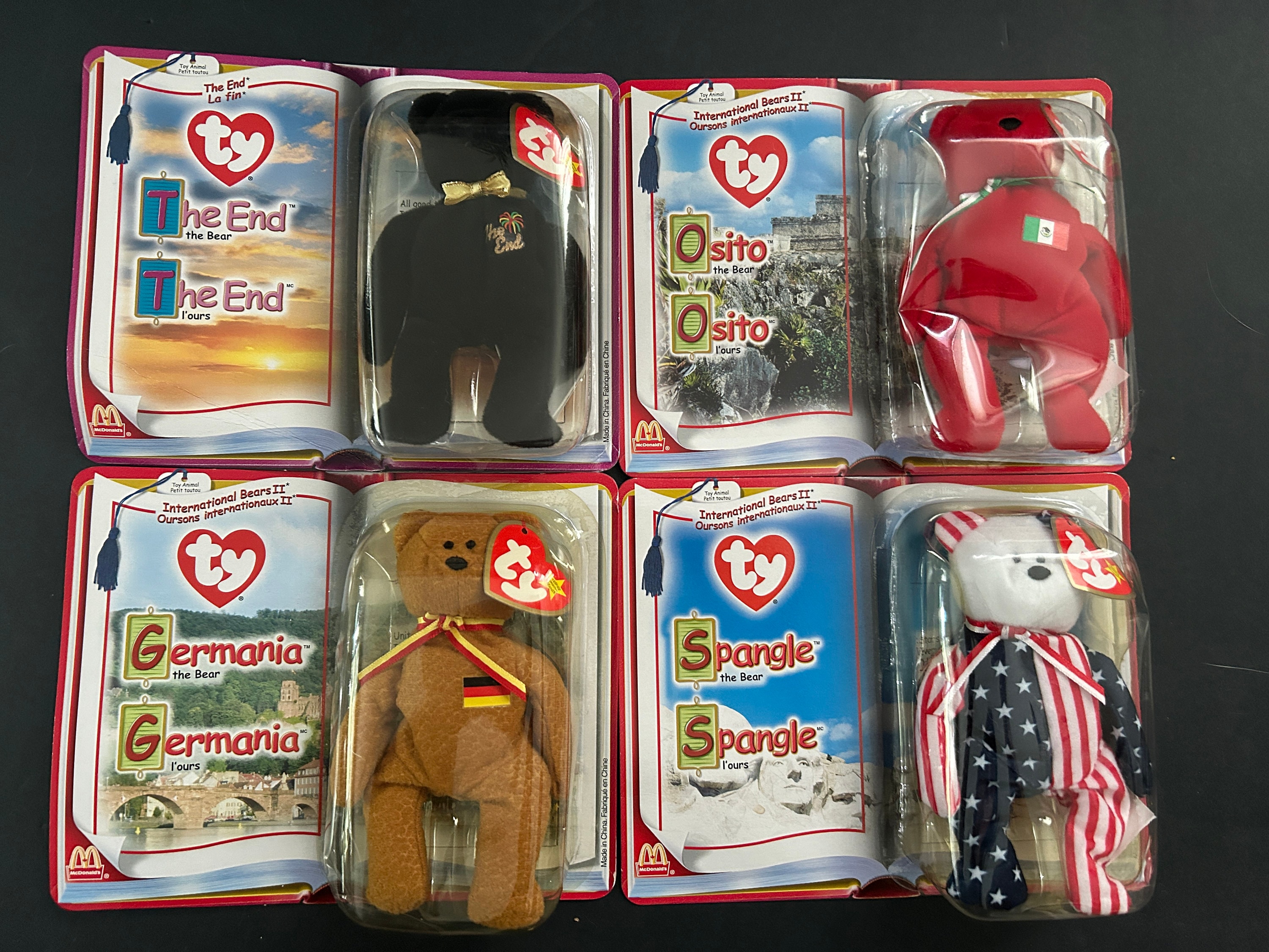 Mcdonald's International Bears II Collection (2000) | BNIB