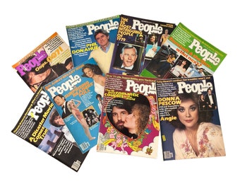 Vintage 1979 PEOPLE Magazines : Streisand, Kennedy, Ronstadt, Fonda, Donohue & More - Sold Individually 1970s Magazines 1979 PEOPLE Magazine