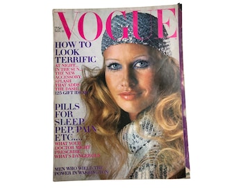英国版VOGUE UK 1964年10月1日号 ヴィンテージファッション雑誌 1960