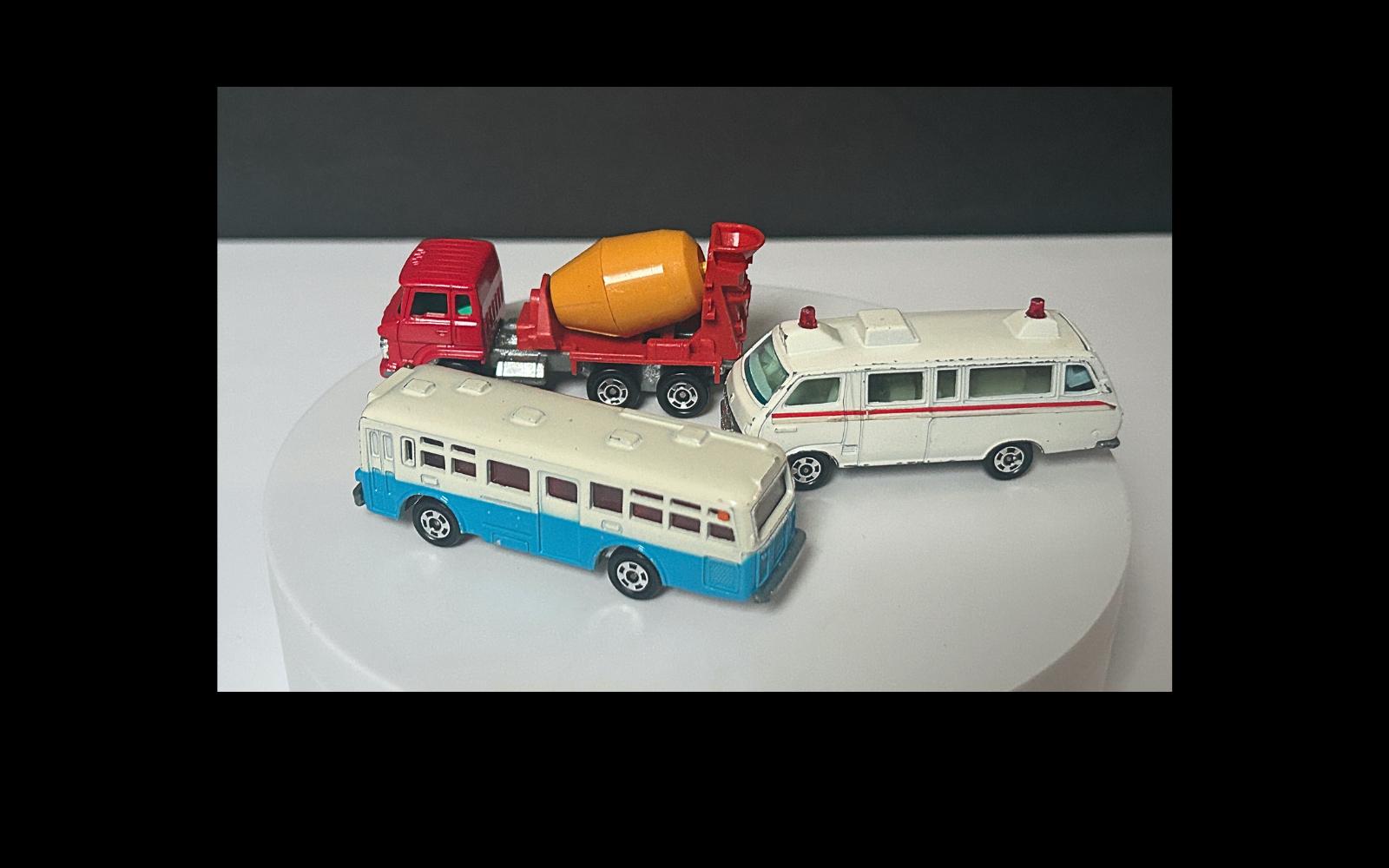 Tomica F17 - Citroën Tube H Newcom Rotarex 1979 - Miniature 1/71 Made In Japan