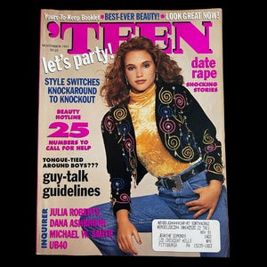1991 'TEEN Magazine | Cover: Alexa Fiegel | November 1991 | Jason
