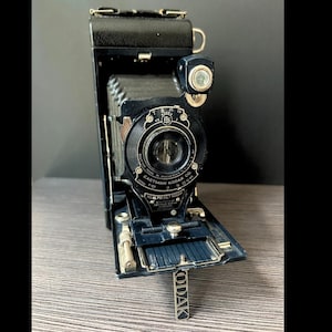 KODAK 1A Autographic POCKET CAMERA | Antique Folding Bellows Camera c.1915–1920 | Eastman Kodak Co. U.S.A | Display Decor | Art Deco Kodak