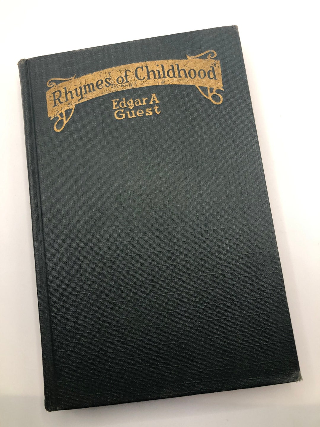 Rhymes of a Childhood by Edgar A. Guest Antique Book 1920's Literature