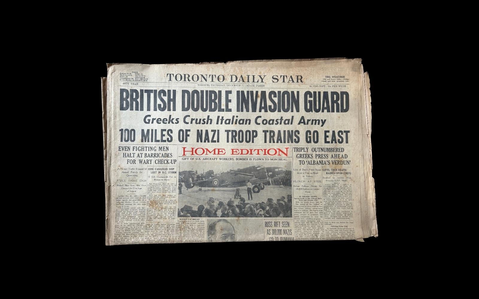 World War 2 Newspapers - Etsy Canada
