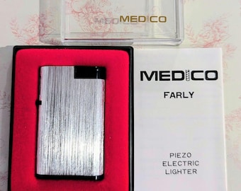 MCM Royal Case-lite, Vintage Cigarette Case and Lighter Combo, Silver  Checkered Print, 1950s 1960s/vintage Lighter/atomic
