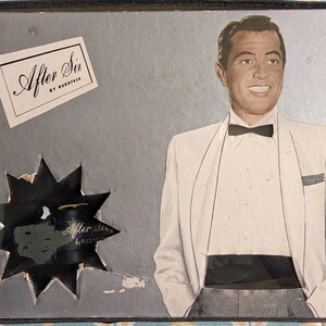 Vintage Tuxedo Accessory Set, After Six By Rudofker in Original Box/Cufflinks, Bow Tie, Cummerbund