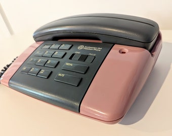 Vtg 90s Phone Southwestern Bell Freedom Push Button Landline