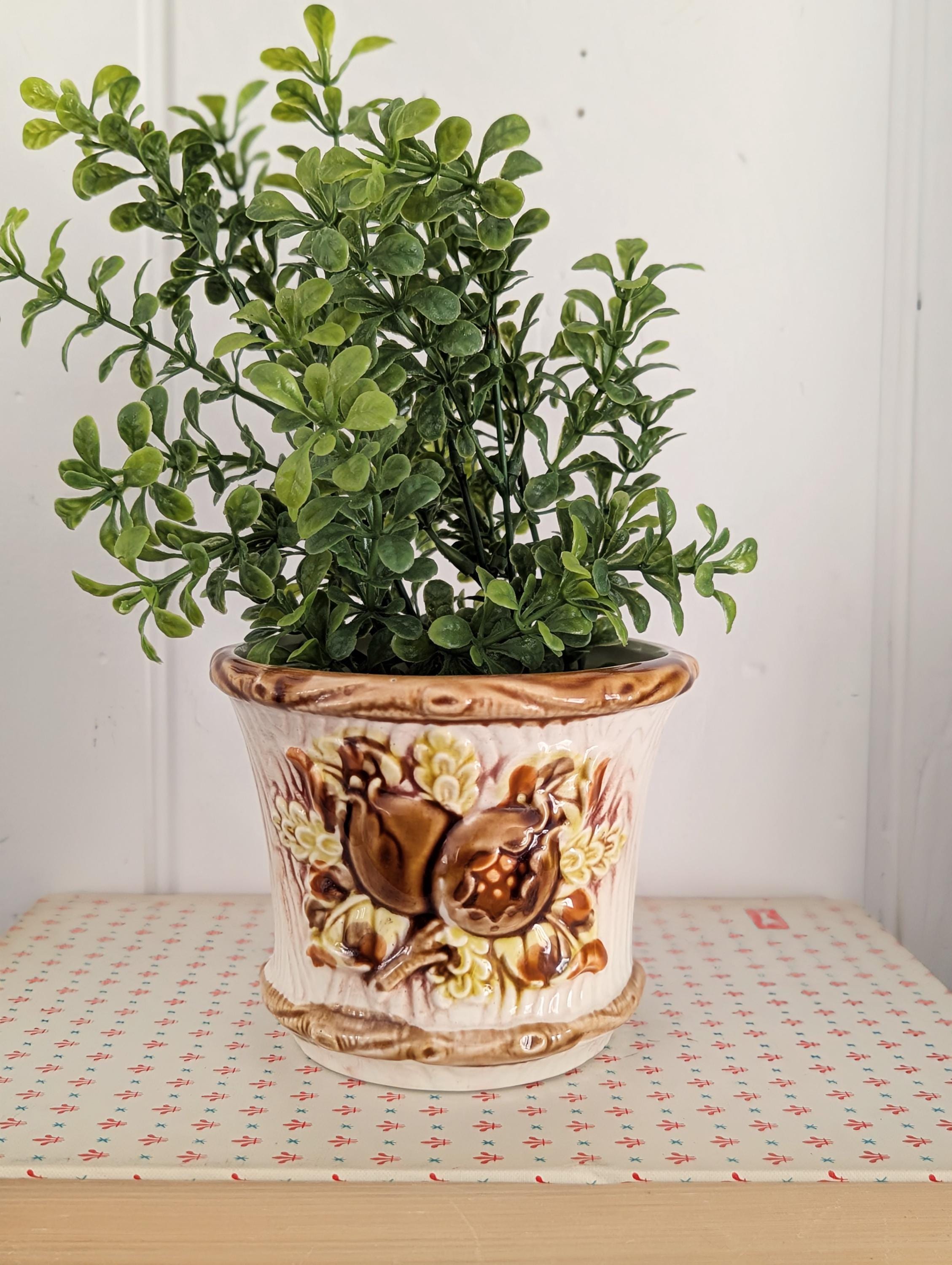 Vintage Planter Pot 60s 70s - Etsy
