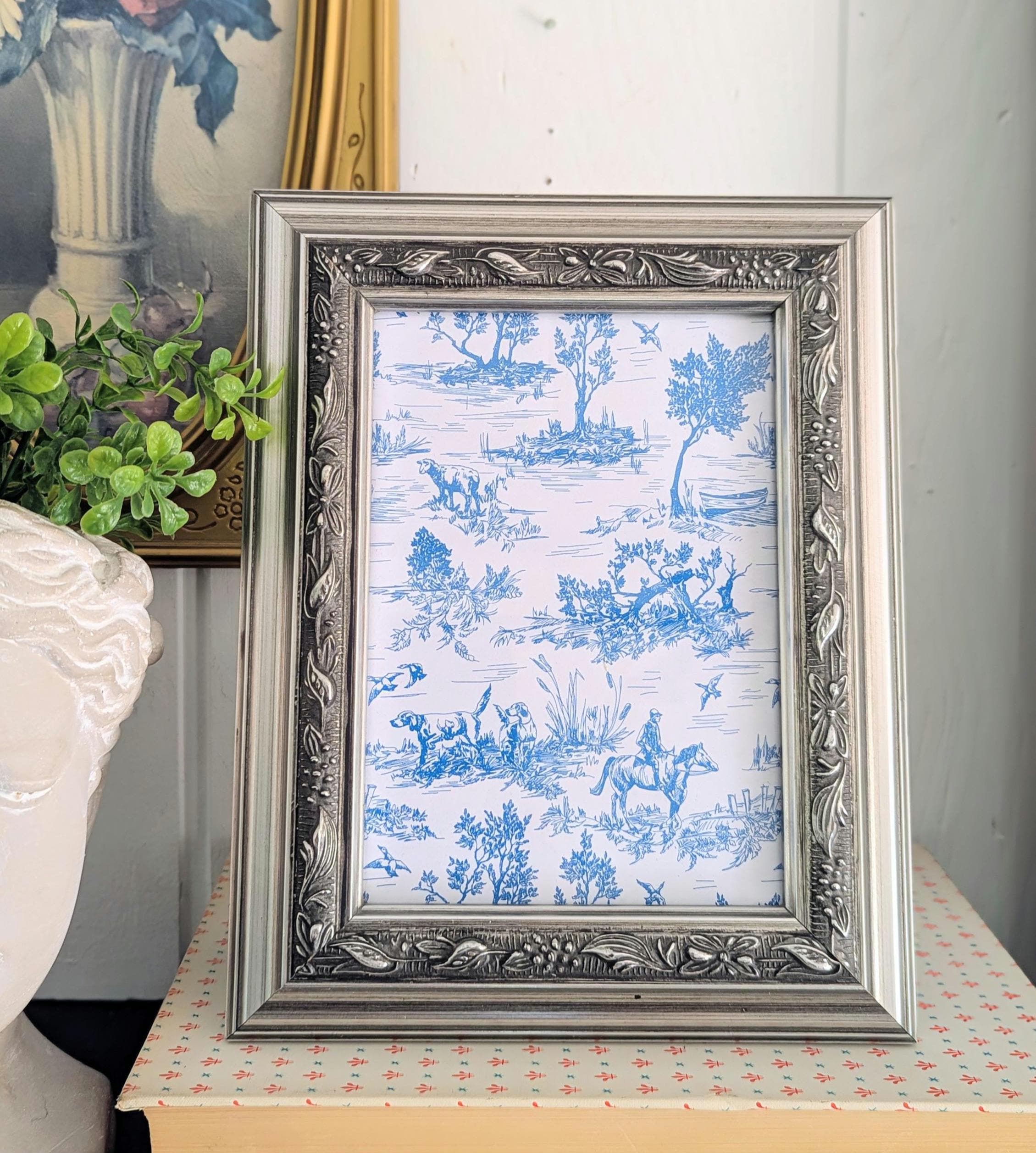 Ralph Lauren Silver Picture Frame - Etsy