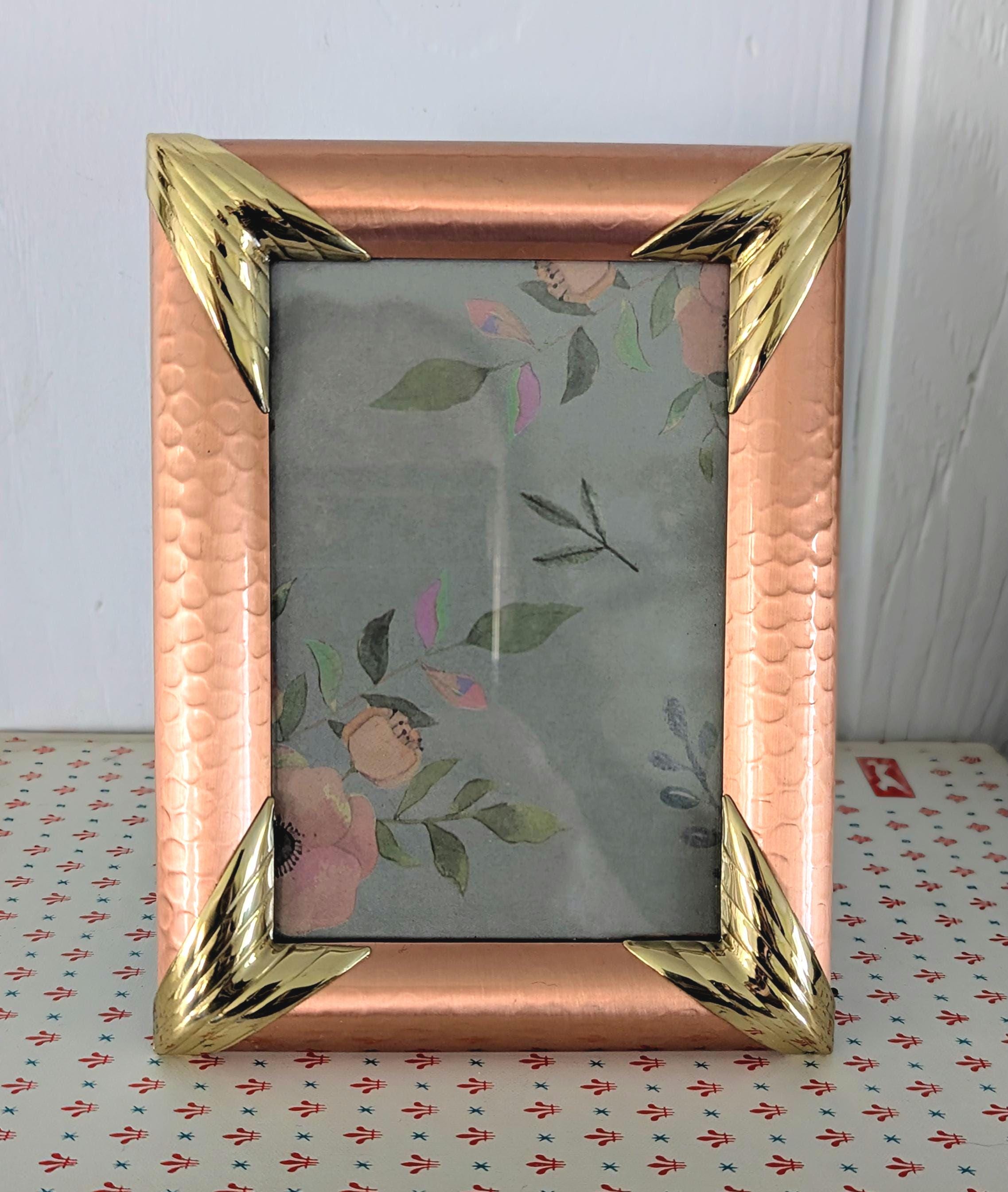 Vintage Hammered Solid Copper and Brass 3.5