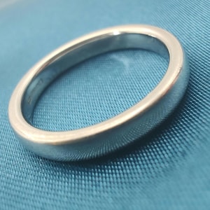 Palladium 950 3mm Plain Wedding Band