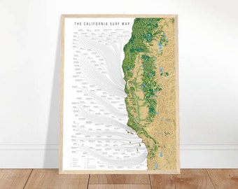 The California Surf Map